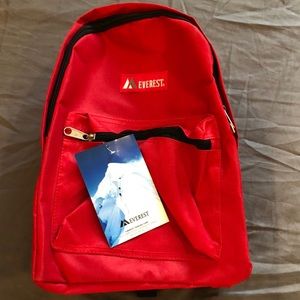 Everest Red Backpack